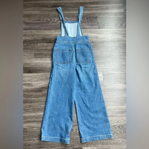 Madewell Summit Culotte Overalls Wide Leg size XS - Picture 6 of 11